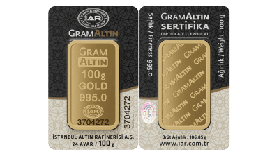 100 gr 995 Minibar Altın