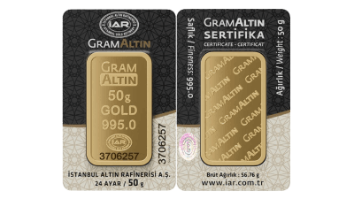 50 gr 995 Minibar Altın