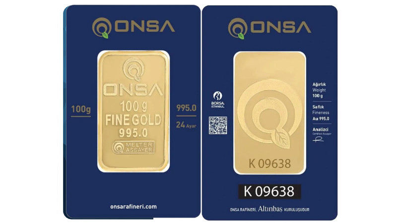 100 gr 995 Minibar Altın